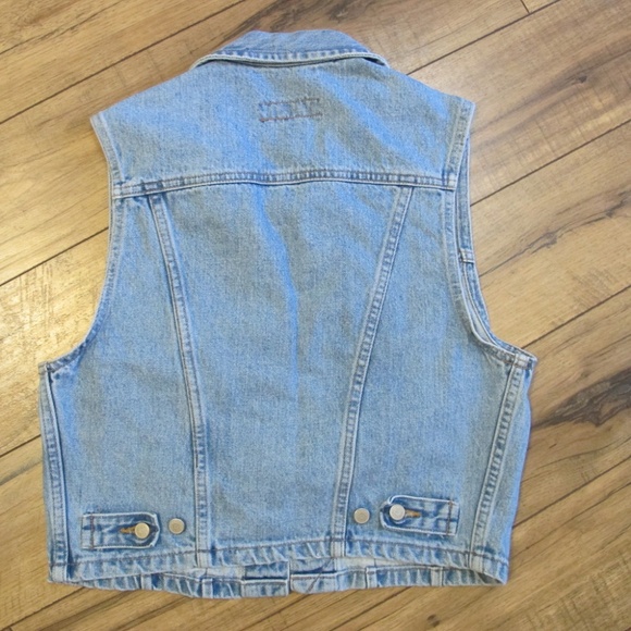 Vintage Banana Republic Denim Vest - Picture 3 of 5